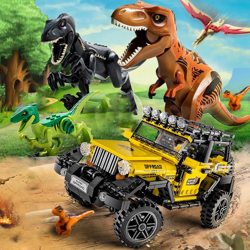 Jurassic Dinosaur World Sets Building Blocks Dino ..